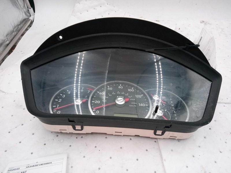 2009 Mitsubishi Galant Speedometer Gauge Blue OEM 2.4L 202K Miles