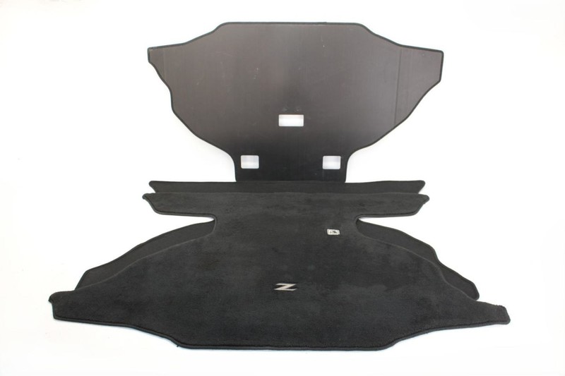 09-12 Nissan 370Z Coupe Black Rear Trunk Carpet with Panel 999E3ZV001