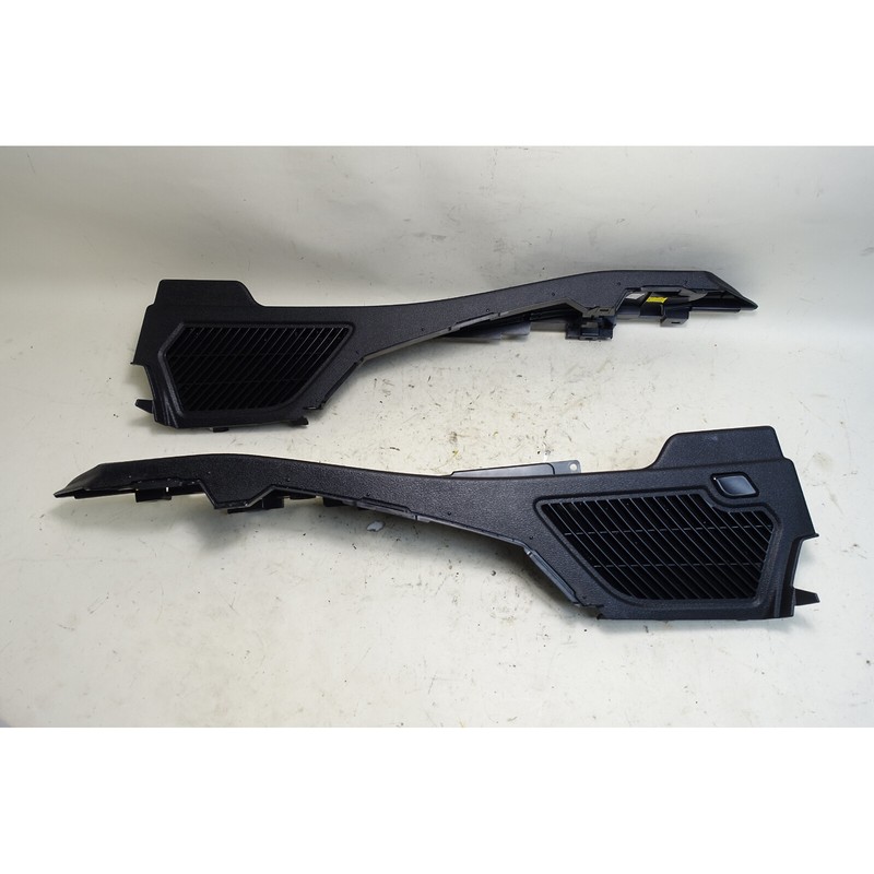 2014-2018 BMW F15 X5 SAV Rear Trunk Lateral Trim Panel Louvers Black OEM