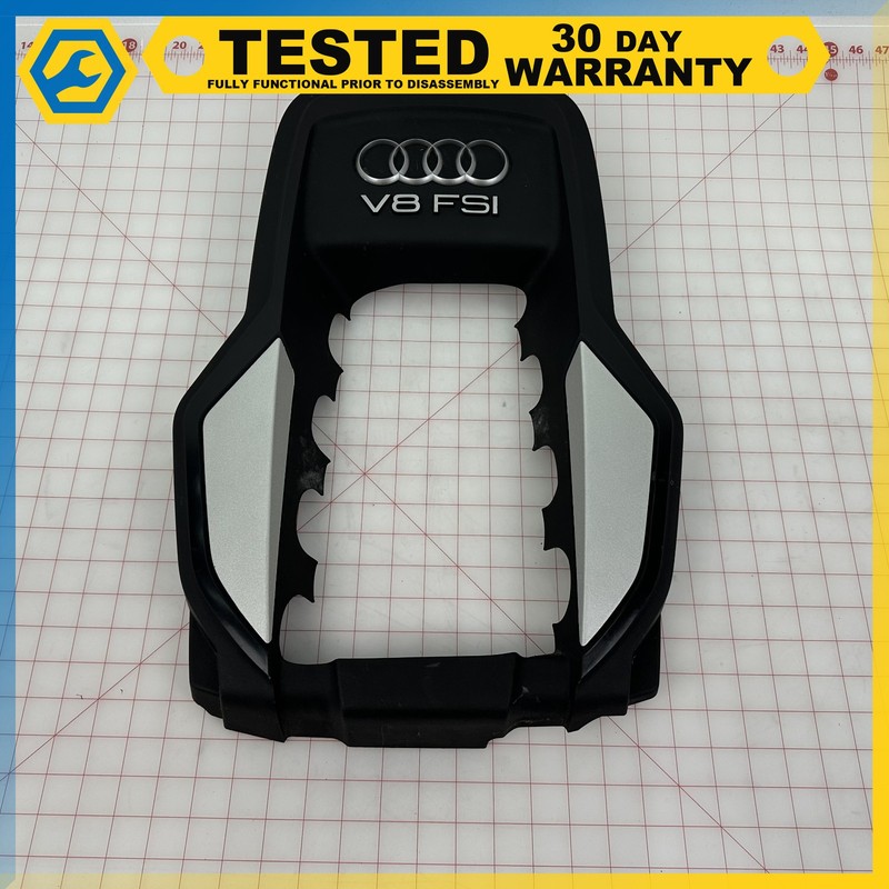 11-12 Audi A8 Quattro 4.2L ENGINE REAR TRIM COVER OEM