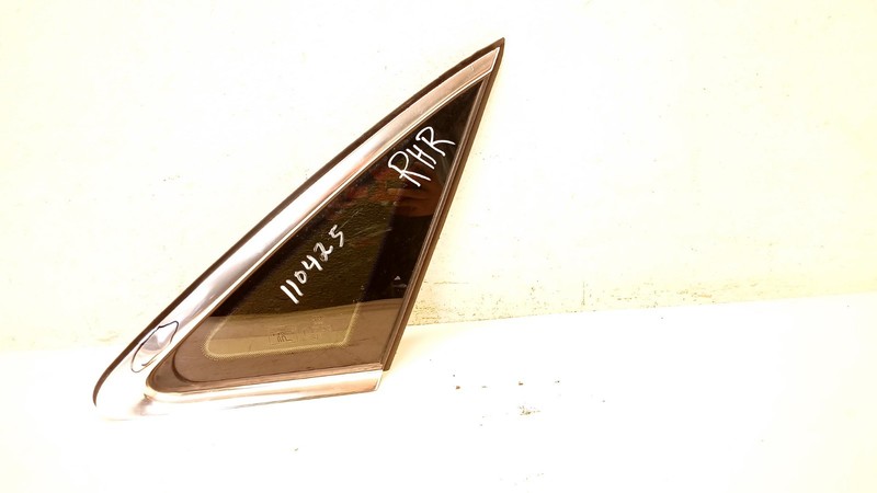 17-19 AUDI B9 A4 S4 SEDAN QUARTER WINDOW GLASS REAR RIGHT PASSENGER OEM 110425