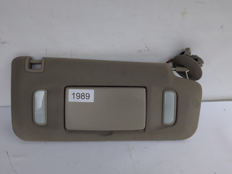 2015 Buick Enclave sun visor right passenger RH beige OEM