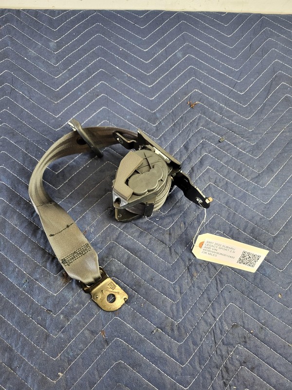 Used Oem Subaru 2nd Row Center Rear Seat Belt Retractor for 2021-2022 Legacy