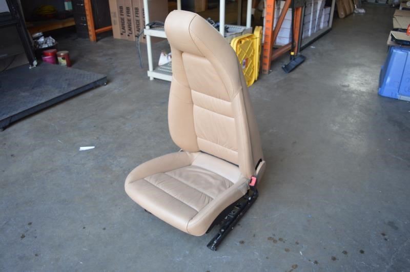2011 PORSCHE PANAMERA RIGHT PASSENGER FRONT SEAT 8 WAY ADJUST LUXOR BEIGE