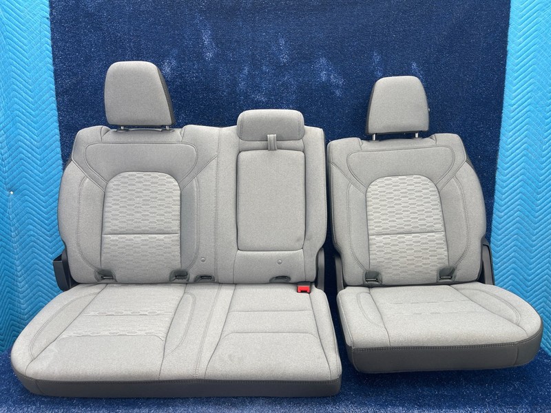 2025-2026 RAM 1500 Rear Passenger Split Bench Seats Set 60/40 OEM 5596782-LA8
