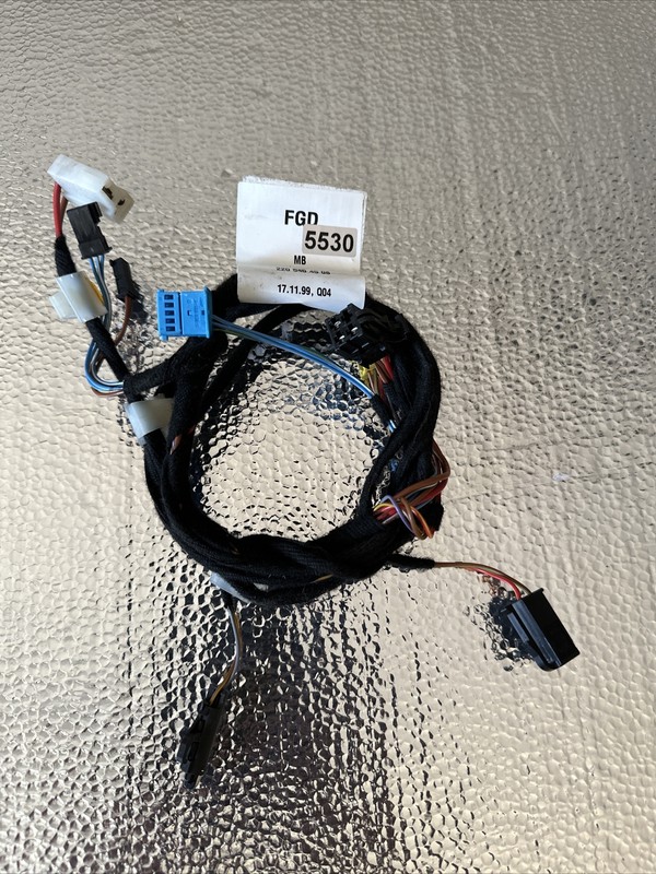 00-06 Mercedes-Benz S500 Rear Right Left Door Wire Wiring Harness 2205404508 OEM