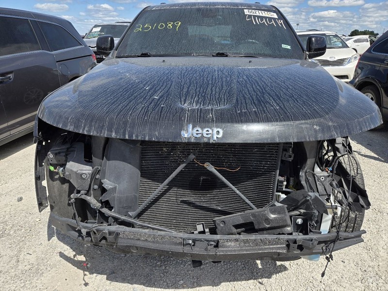 Hood Wk Body VIN E Or F 6th Digit Fits 11-22 GRAND CHEROKEE 3552098