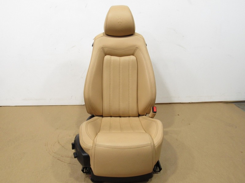 08-12 Maserati Granturismo S 2010 Front Right Upper Lower Seat Assembly Y2