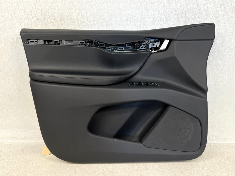 ⭐2016-2020 TESLA MODEL X FRONT LEFT DRIVER INTERIOR DOOR PANEL BLACK OEM LOT2740