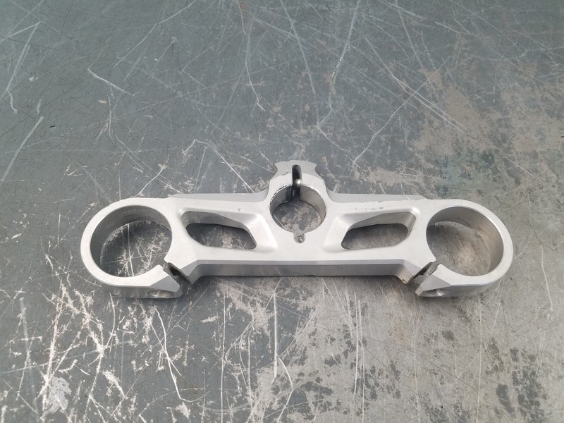 2013 Ducati 1199S Panigale Upper Top Triple Tree Clamp #2212 K1
