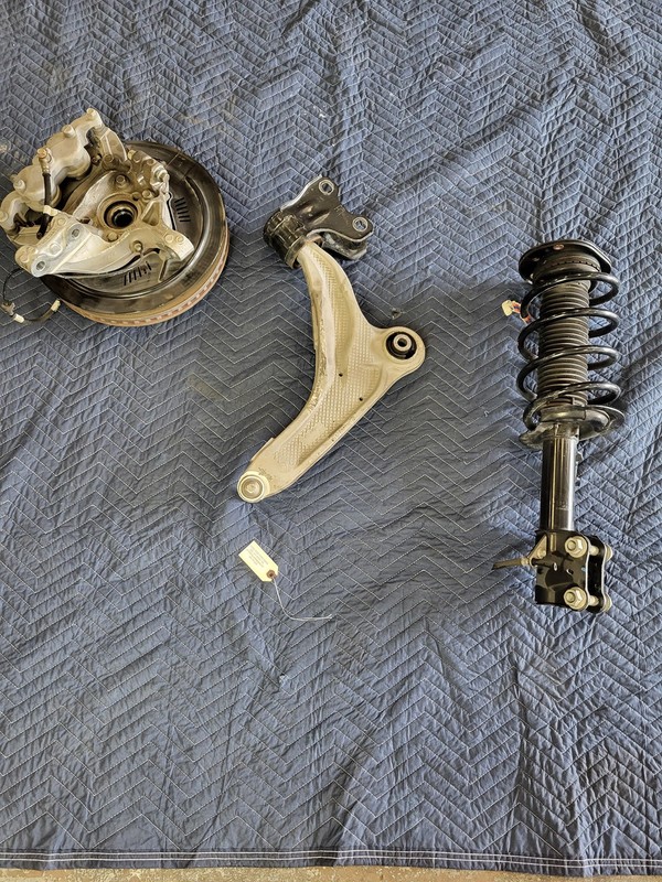2019-2024 Ford Edge Left Driver Front Suspension Knee 2.0L AWD OEM M2GC-2011-AD