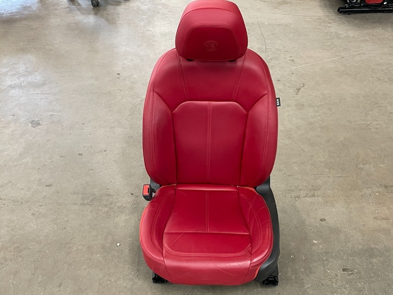 2018-2022 Alfa Romeo Stelvio Front Left Driver Seat Cushion Red 1526 OEM