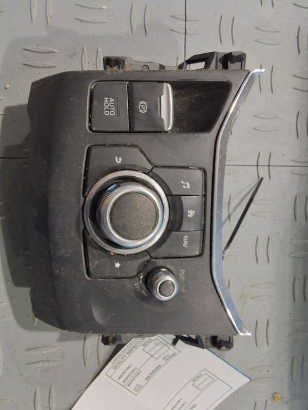2017-2018 Mazda CX-5 Console Mounted Radio Media Controller Parking Brake Knob