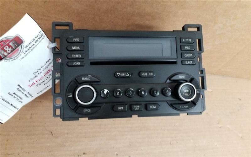 Audio Equipment Radio With Graphic Symbol Switch Fits 06-07 G6 220448