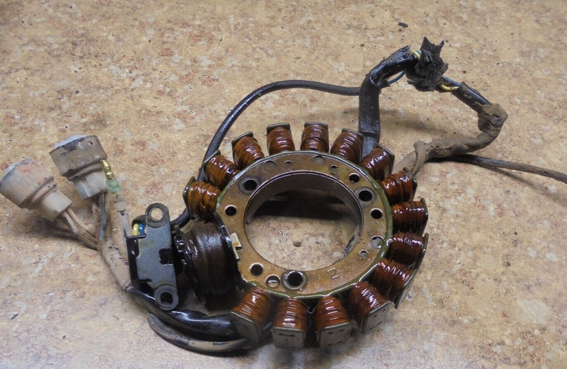 1992 Yamaha Big Bear YFM350 OEM ATV YFM 350 Engine Stator Coil Magneto Generator