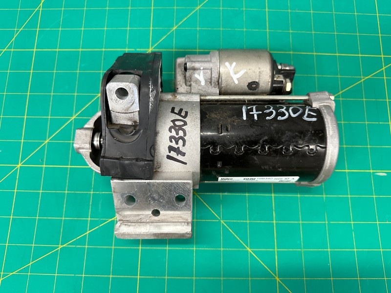 16-18 BMW 330e 2.0L ENGINE STARTER MOTOR OEM
