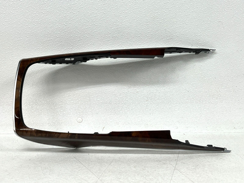 ⭐2012-2018 AUDI A7 CENTER CONSOLE BEZEL MOLDING TRIM COVER WOOD OEM LOT2447