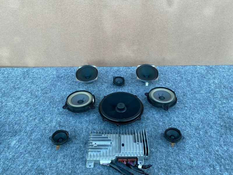 INFINITI M37 M35H M56 Q70 2011-2019 OEM BOSE SPEAKERS TWEETERS SUBWOOFER SET 87K