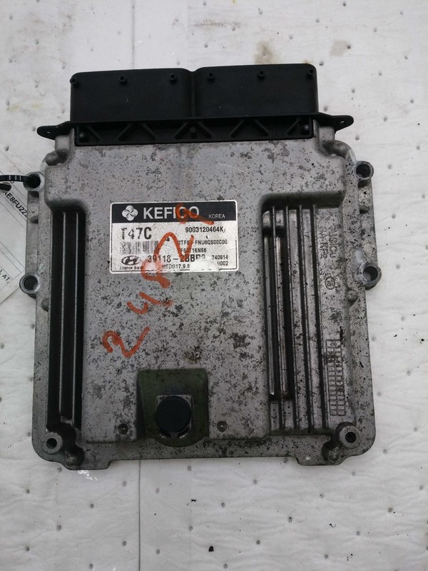 2015 Hyundai Veloster Engine Control Module ECM 1.6L Black OEM Used