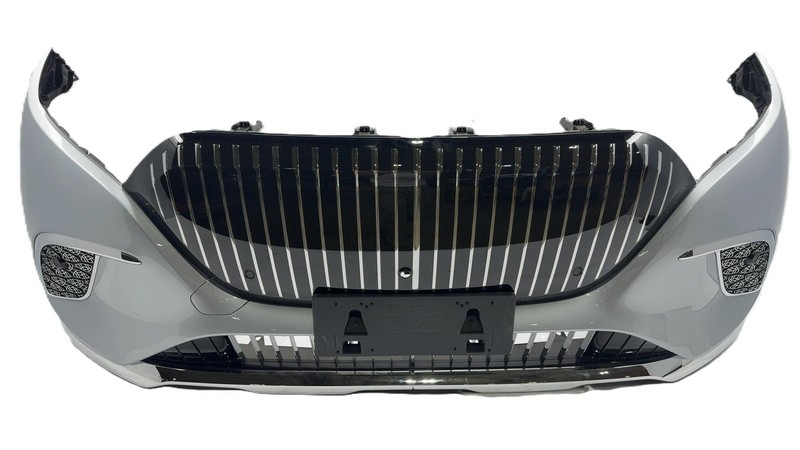 2023-2024 Mercedes EQS SUV MAYBACH Front Bumper Assembly Silver W/O AMG Scratch