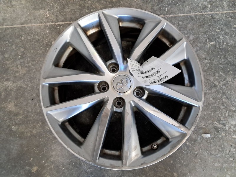 2016-2021 Infiniti Q50 Wheel Rim 17x7-1/2 Alloy 5 V Spoke Machined Finish