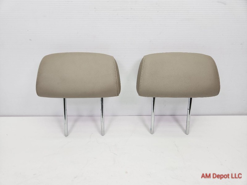 2009 BMW 135i 128i E88 Convertible Rear Headrest Set Beige 52209142028