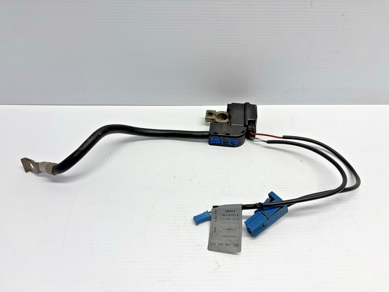 BMW OEM E60 E61 E70 545 535 550 M5 REAR TRUNK BATTERY NEGATIVE CABLE