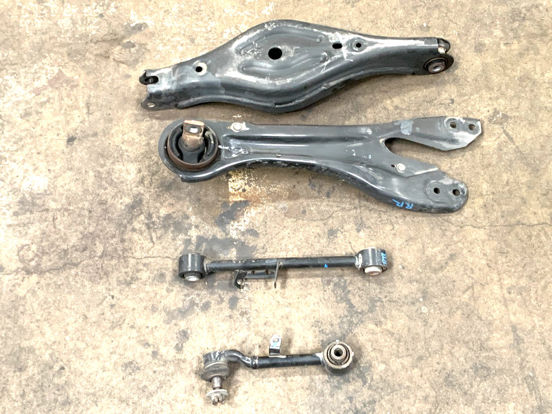 2011-2013 HONDA ODYSSEY TOURING REAR RIGHT UPPER CONTROL ARM SET X4 OEM #A0.28