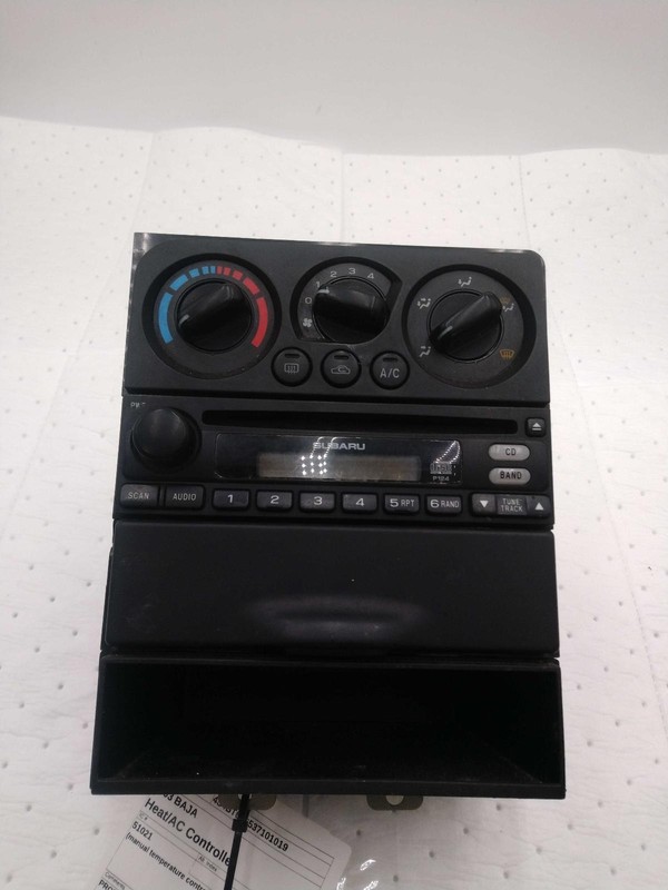 2003 Subaru Baja A/C Selector Switch OEM 72311AE06A 6-Month Warranty