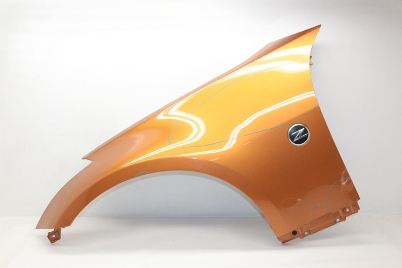 03-07 Nissan 350Z 3.5L Orange Driver Left Front Fender
