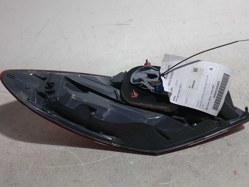 2017 MERCEDES C-CLASS Left Tail Light Assembly BLUE Used SCUFFS 64000 Miles