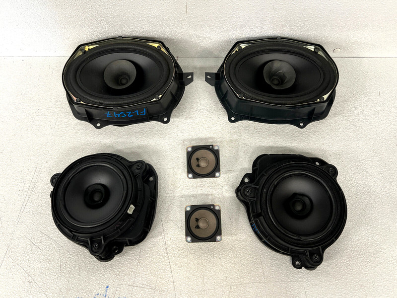 ⭐2016-2020 INFINITI QX60 FRONT & REAR DOOR AUDIO BOSE SPEAKER SET OEM LOT2547