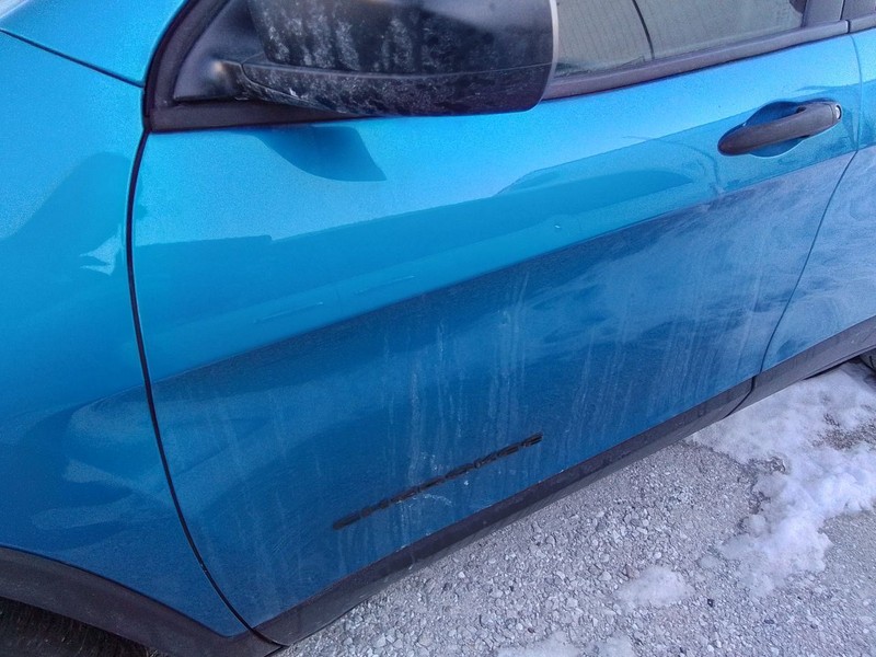 Driver Front Door Electric Tempered Glass Opt Jpd Fits 14-18 CHEROKEE 3398901