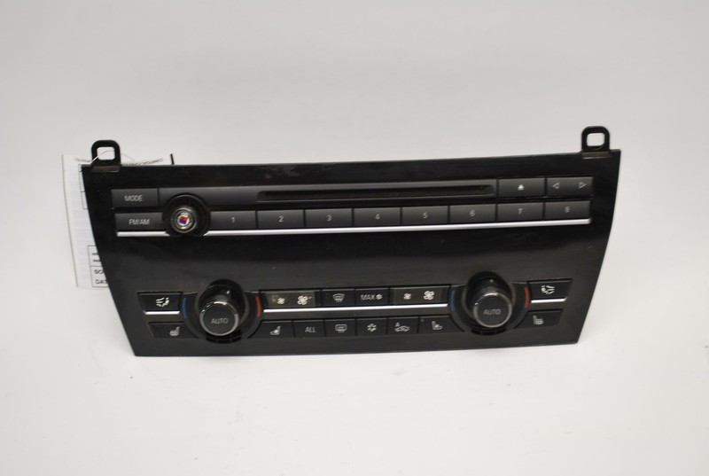 2011-2012 BMW ALPINA B7 F02 A/C HEATER CLIMATE & RADIO CONTROL SWITCH PANEL OEM