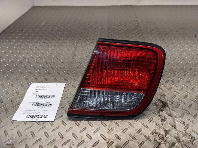 Passenger Tail Light Quarter Panel Mounted Fits 99-00 MAZDA MILLENIA 1155814