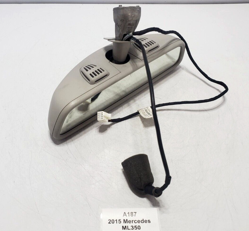 ✅ 2012-2015 OEM Mercedes W166 ML350 Interior Rear View Mirror NOTE*