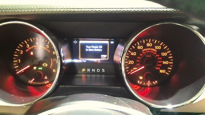 2015 Ford Mustang Speedometer Instrument Cluster 2.3L (Turbo) MPH