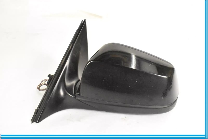 09-12 BMW F04 740Li 750i Left Driver Side Rear View Door Mirror Black OEM