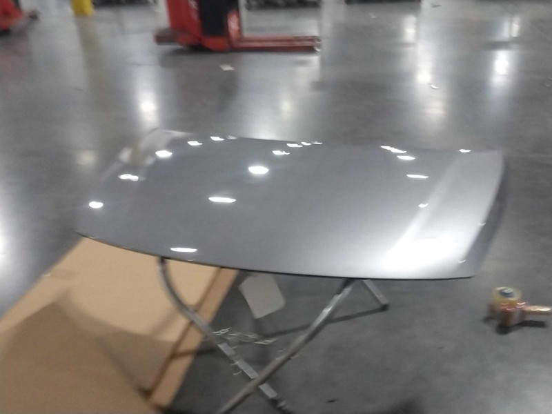 2014 MAZDA CX-9 OEM Silver Hood Panel, Used, 129K Miles, TDY15231XE