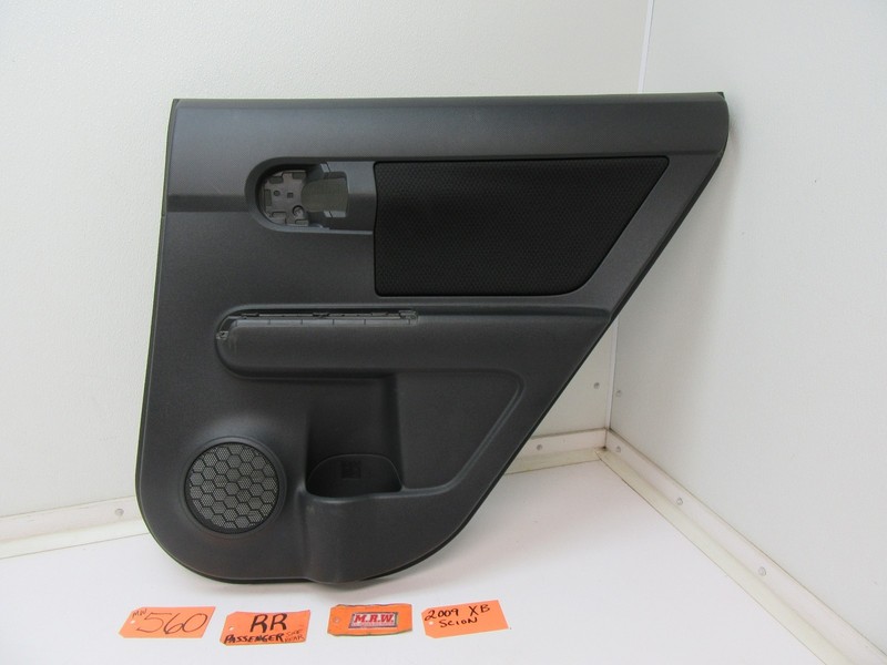DOOR PANEL SPEAKER COVER ARM REST PASSENGER SIDE BACK REAR R for 08-15 SCION XB