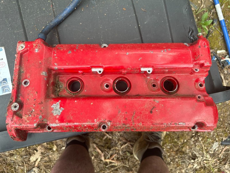 91-99 Mitsubishi 3000GT Stealth OEM REAR DOHC RH ENGINE VALVE COVER