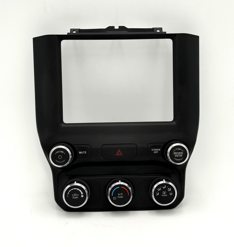 ✅2019-2026 RAM 1500-3500 5th CENTER STACK CONTROLS A/C CLIMATE CONTROL BEZEL OEM