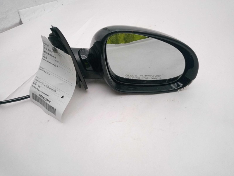 2013 Volkswagen Jetta Right Door Mirror Assembly Black OEM 306071 123K Miles