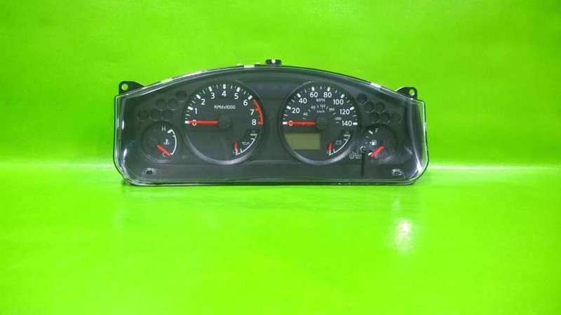 11 FRONTIER 4.0L AT SPEEDOMETER CLUSTER 175K MILES FROM 4/11 OEM 4277-1