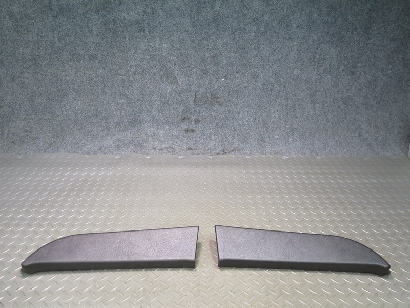 2003-2007 HUMMER H2 REAR LEFT & RIGHT DOOR WINDOW UPPER TRIM PANEL SET OF 2