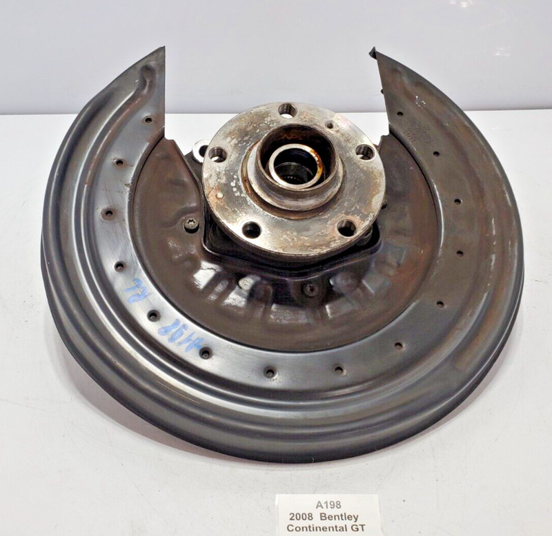 ✅ 2003-2012 OEM Bentley Continental GT Rear Left Driver Side Spindle Knuckle Hub