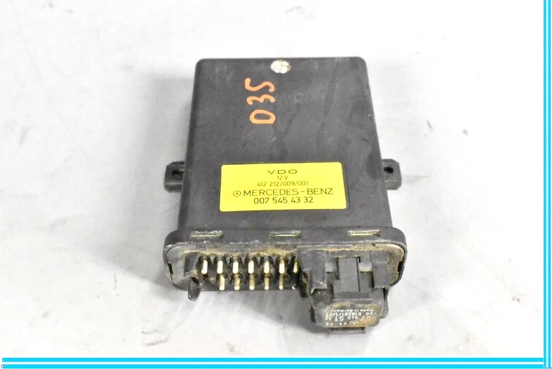 90-93 Mercedes R129 500SL 300SL Cruise Control Module Unit 0075454332 OEM