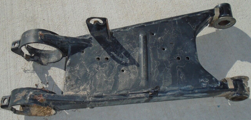 1994 1995 96 Polaris 250 Trail Boss ATV Rear Axle Carrier Swing Arm Pivot Swivel