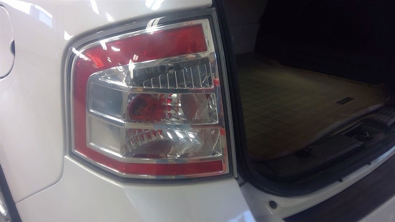 Driver Left Tail Light Silver Shaded Fits 07-10 EDGE 3441695