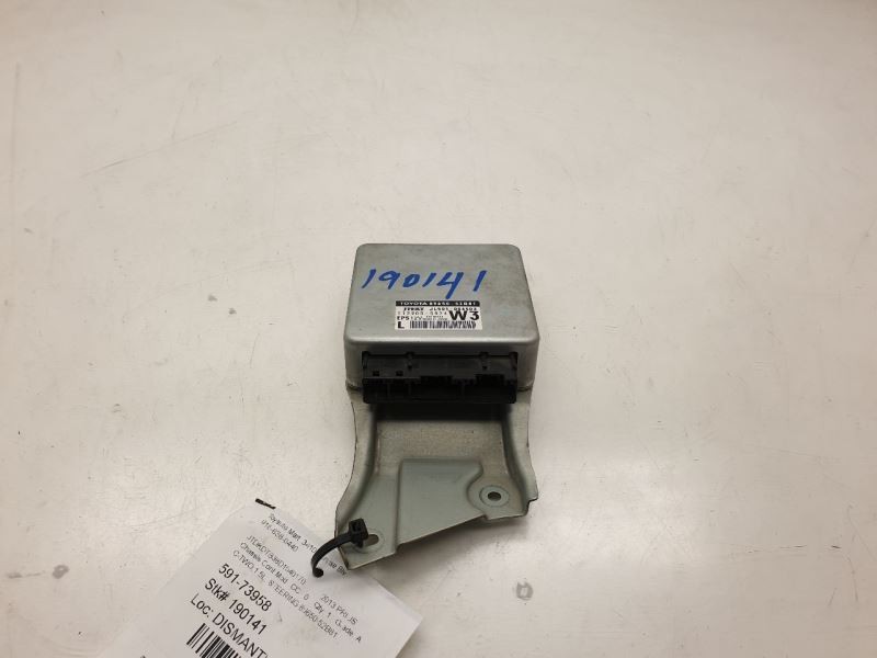 2015 TOYOTA PRIUS C TWO POWER STEERING CONTROL MODULE ECM ASSEMBLY